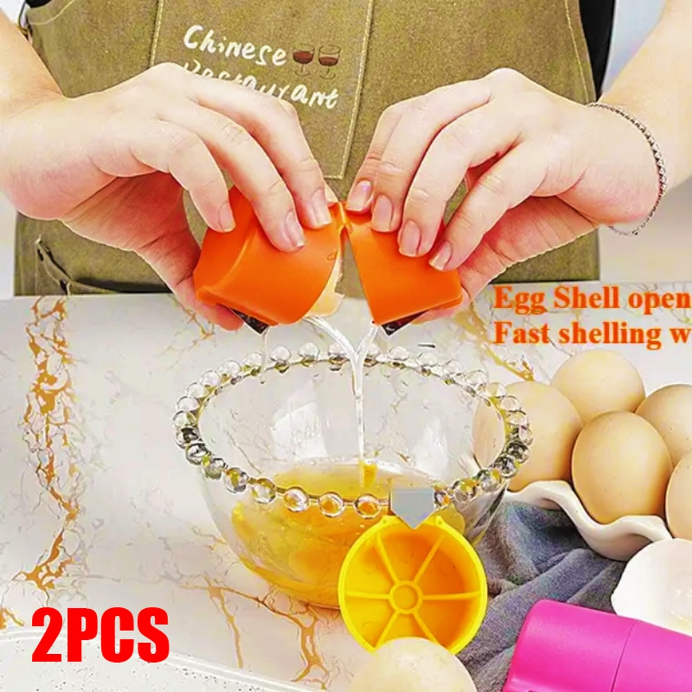 Precision Egg Shell Opener And Egg Cracker Tool For Mess Free Cooking 0