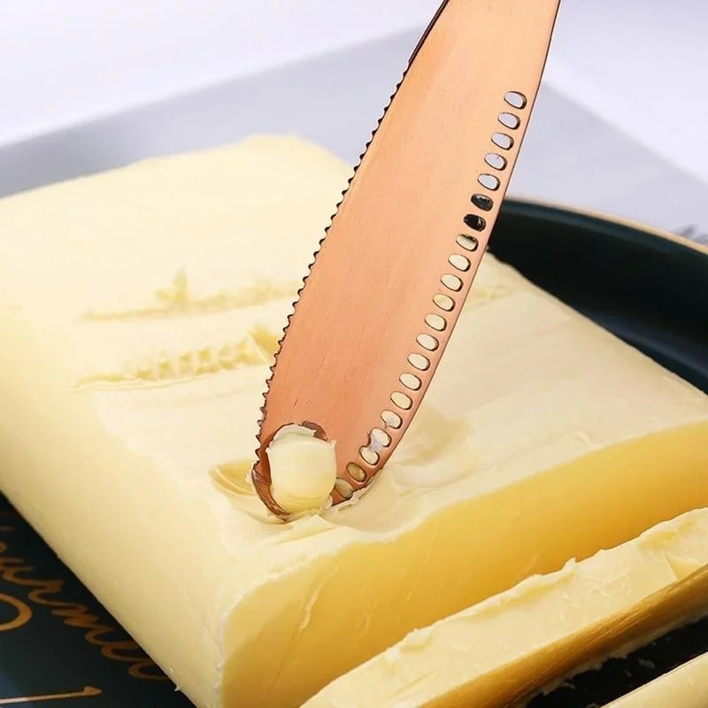 Butter Spreader Knife Stainless Steel Curler Cheese Cutter For Smooth Spreading 3