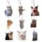 Funny Cat Meme Keychain for Bags and Backpacks Cute Gift for Cat Lovers