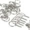 DIY Silver Keyring Split Rings For Custom Keychains Key Holders 4