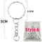 DIY Silver Keyring Split Rings For Custom Keychains Key Holders 5