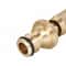 Brass High Pressure Garden Hose Nozzle Sprayer with Adjustable Jet Spray