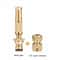 Brass High Pressure Garden Hose Nozzle Sprayer with Adjustable Jet Spray