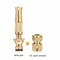Brass High Pressure Garden Hose Nozzle Sprayer with Adjustable Jet Spray