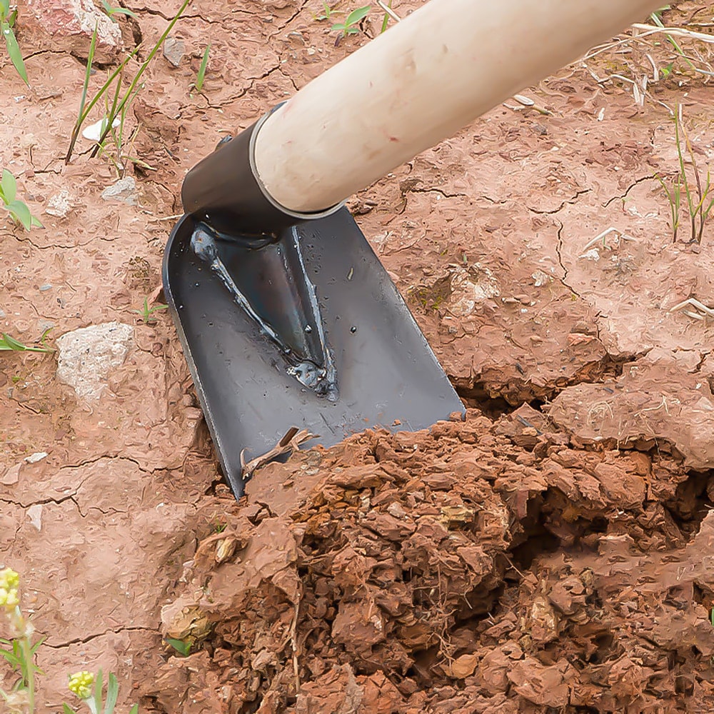Heavy Duty Garden Hoe Hand Tool For Weeding Digging Soil Loosening 3