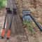 Stainless Steel Dual Head Garden Weeding Rake Hoe 0