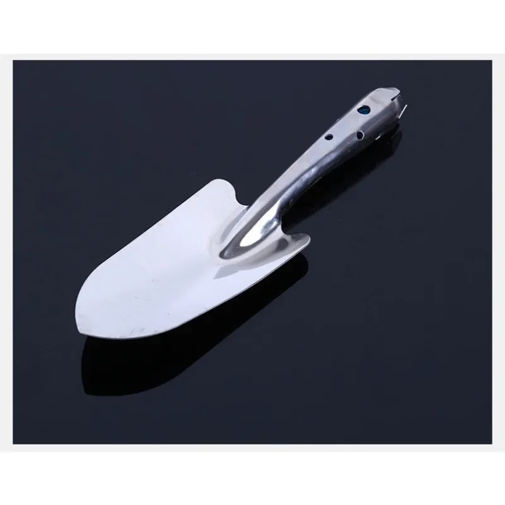 Stainless Steel Mini Garden Shovel For Succulents Potting Flower Planting 1