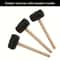 Eco Friendly Rubber Mallet With Wooden Handle For Camping Flooring Woodworking 1