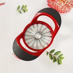 blade apple slicer & corer for large apples heavy duty stainless steel fruit cutter