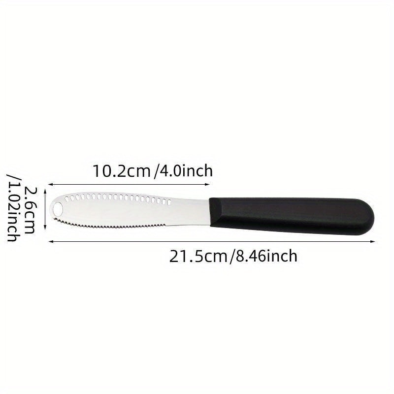 ButterEase Stainless Steel Butter Spreader Knife & Reusable Cheese Spreader