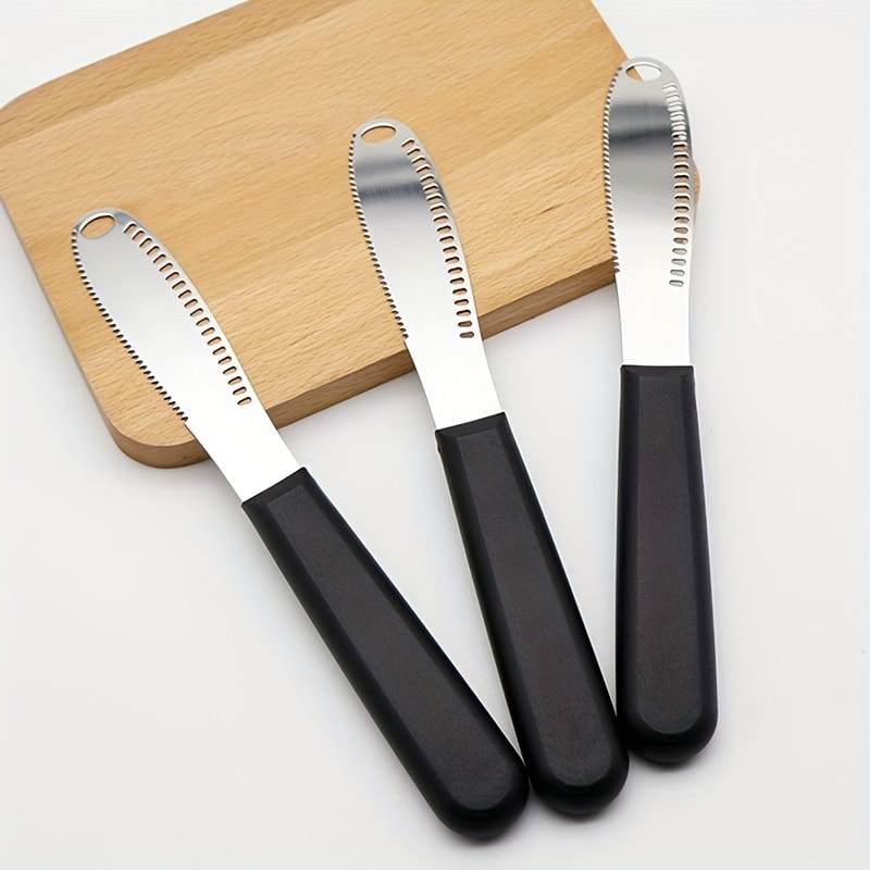 ButterEase Stainless Steel Butter Spreader Knife & Reusable Cheese Spreader