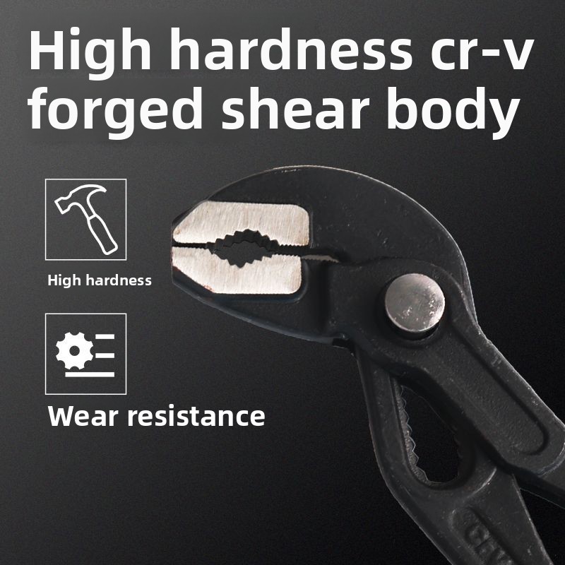 Adjustable Water Pump Pliers Set For Pipes Nuts Bathroom Repairs 3
