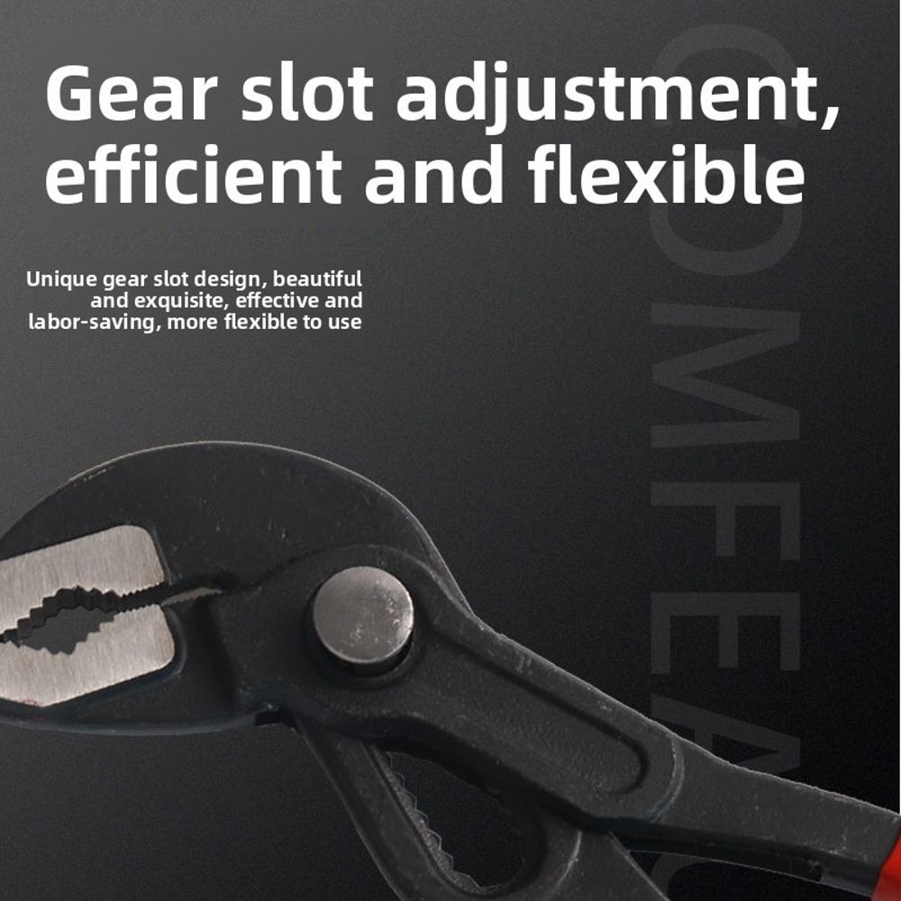 Adjustable Water Pump Pliers Set For Pipes Nuts Bathroom Repairs 5