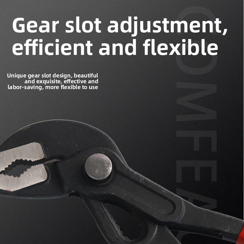 Adjustable Water Pump Pliers Set For Pipes Nuts Bathroom Repairs 5