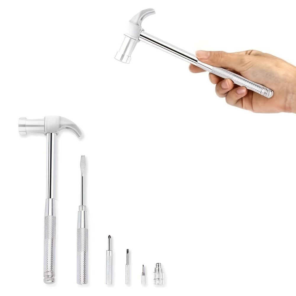 Mini Copper Hammer & Precision Screwdriver Kit for Watch Repair and DIY Fixes