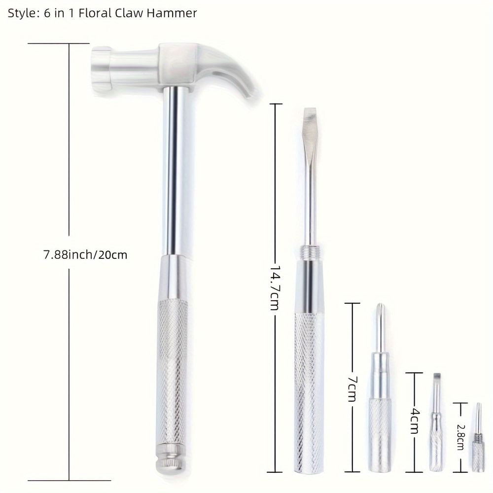 Mini Copper Hammer & Precision Screwdriver Kit for Watch Repair and DIY Fixes