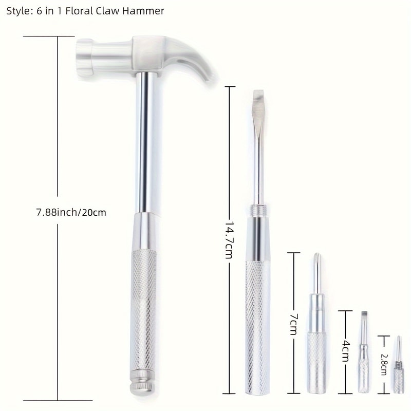 Mini Copper Hammer & Precision Screwdriver Kit for Watch Repair and DIY Fixes