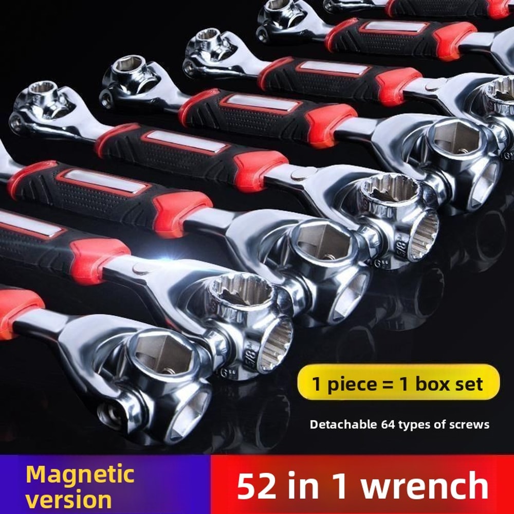 Universal Socket Wrench Multi Tool for Home, Auto & DIY Repairs