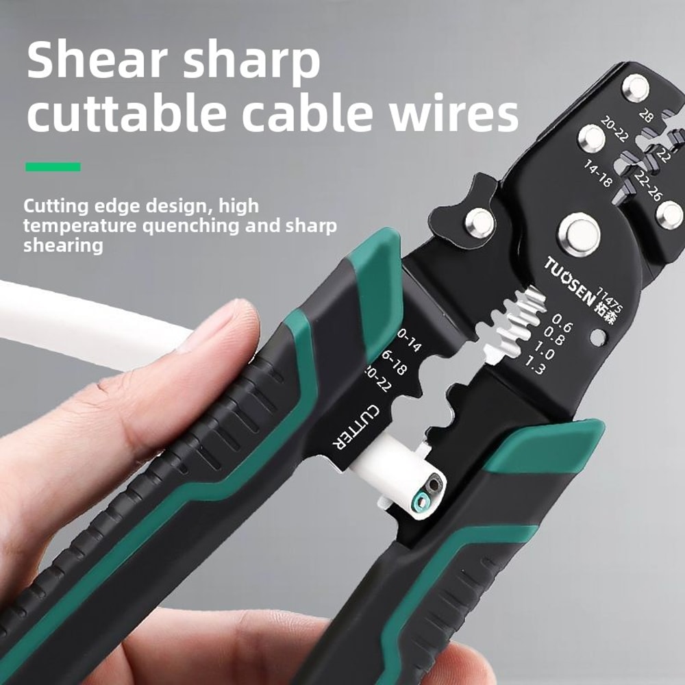 Crimping Pliers And Wire Stripper Tool For Electrical Terminal Repair 3