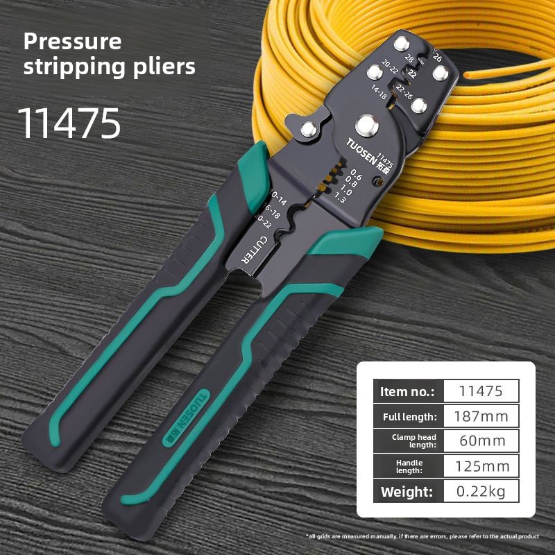 Crimping Pliers And Wire Stripper Tool For Electrical Terminal Repair 5