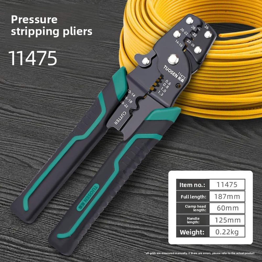 Crimping Pliers And Wire Stripper Tool For Electrical Terminal Repair 4