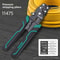 Crimping Pliers And Wire Stripper Tool For Electrical Terminal Repair 4