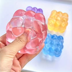 calming grape stress ball sensory toy for kids and adults