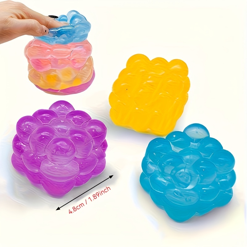 Calming Grape Stress Ball Sensory Toy for Kids and Adults