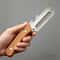 Wooden Handle Vegetable Peeler and Fruit Slicer for Smooth Kitchen Prep