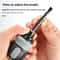 Magnetic Ratchet Screwdriver Set With Phillips Flat Head Bits For Fast Home Repairs 2
