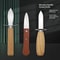 Premium Oyster Knife with Wooden Handle Stainless Steel Seafood Shell Opener