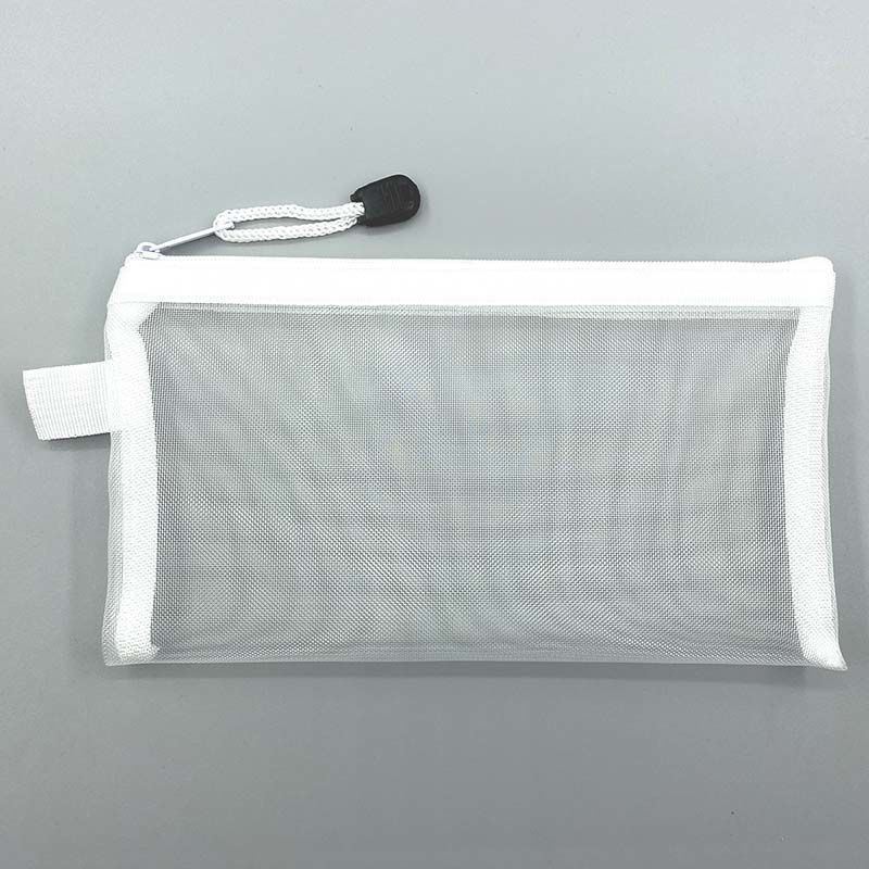 ClearView Mesh Pencil Case Large Capacity Organizer Pouch For School Office 4