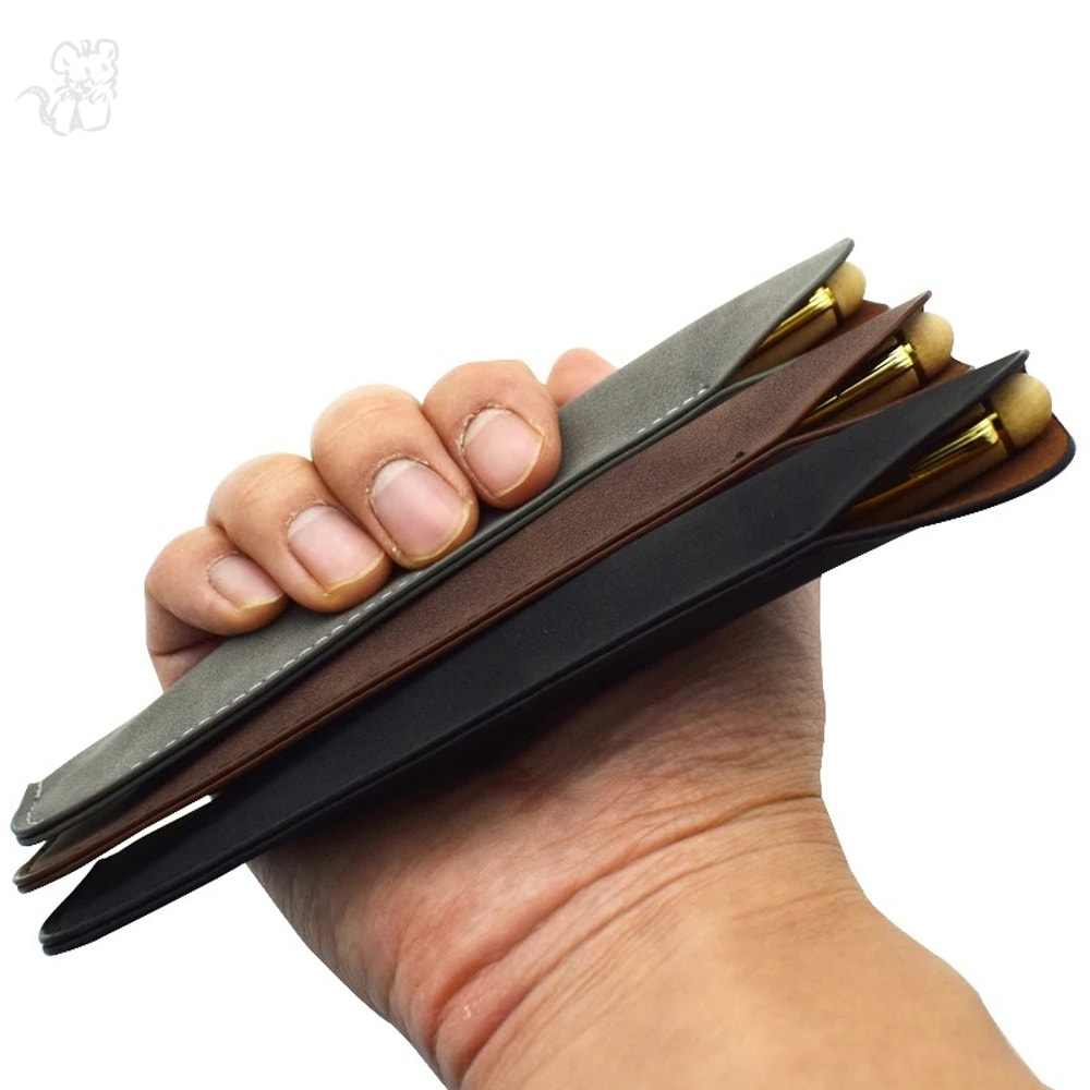 Minimalist Leather Pen Case For Single Pen Storage And Everyday Carry 3