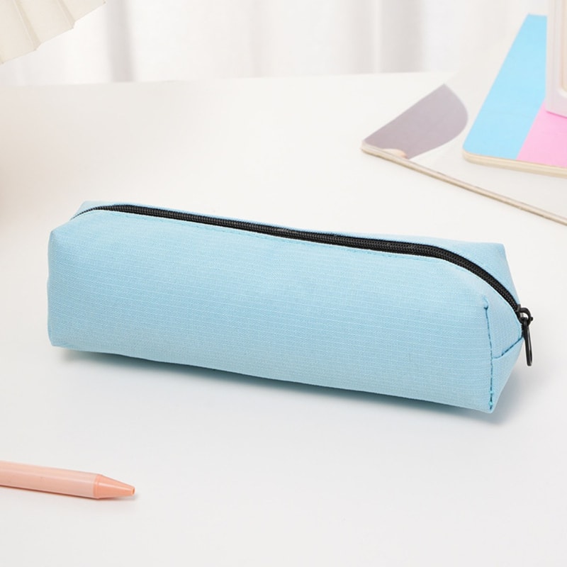 Minimalist Zipper Pencil Pouch For School Office And Travel 6