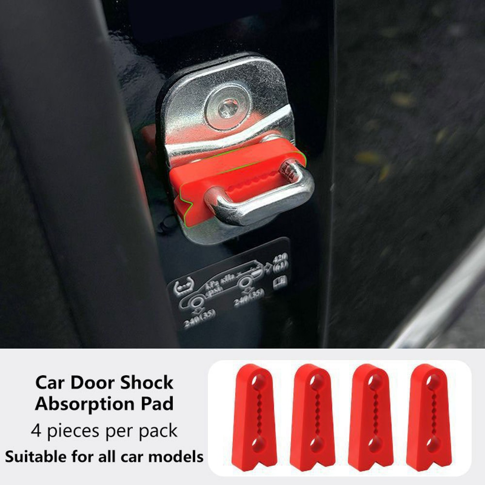 SilentDrive Car Door Shock Absorber Pads Universal Soundproof Anti Vibration Buffers 6