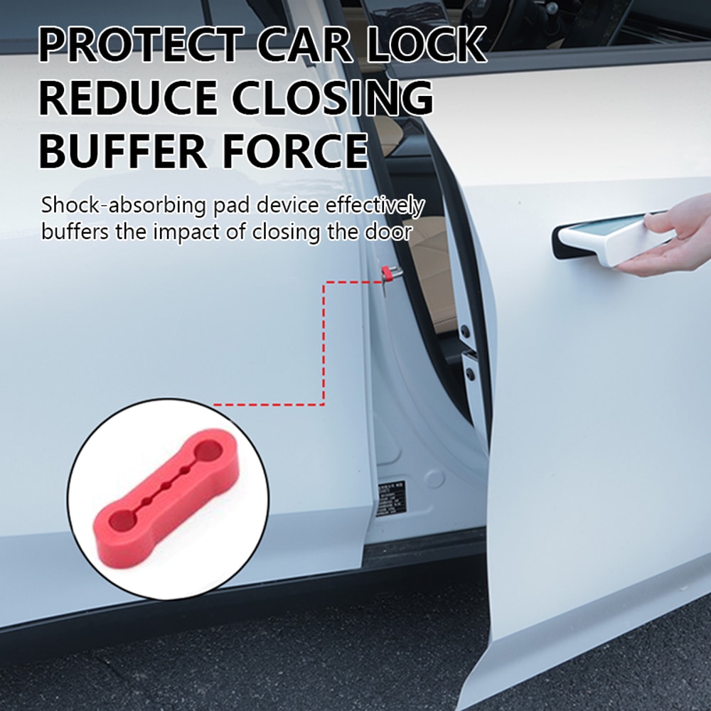SilentDrive Car Door Shock Absorber Pads Universal Soundproof Anti Vibration Buffers 5