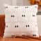 Harvest Glow Pumpkin Ghost Plush Pillow Cover For Halloween Fall Decor 1