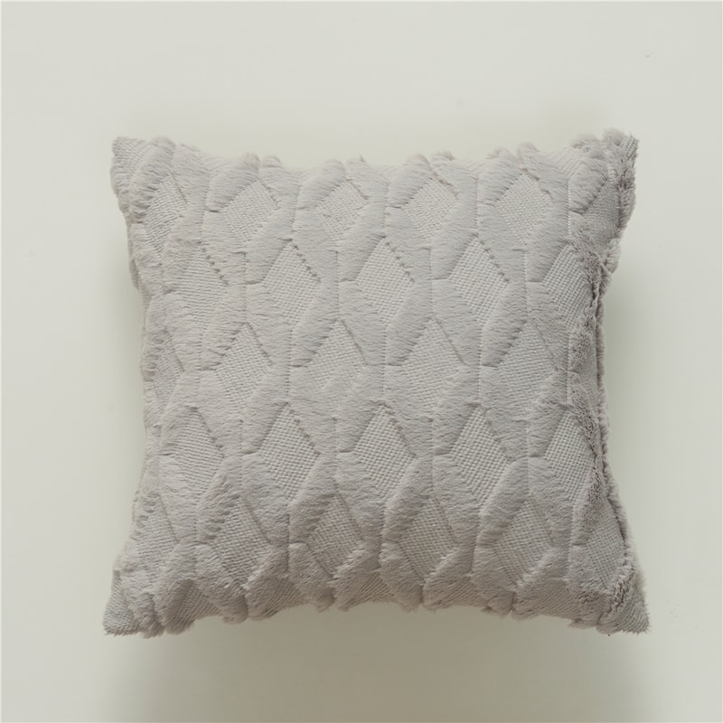 Velvet Soft Decorative Pillow Cover for Sofa, Bedroom & Cozy Living Room Decor