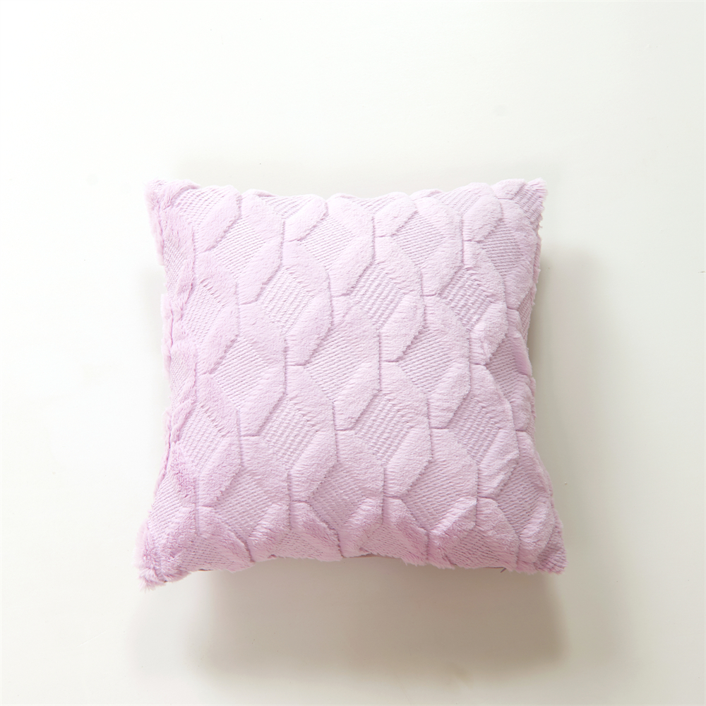 Velvet Soft Decorative Pillow Cover for Sofa, Bedroom & Cozy Living Room Decor