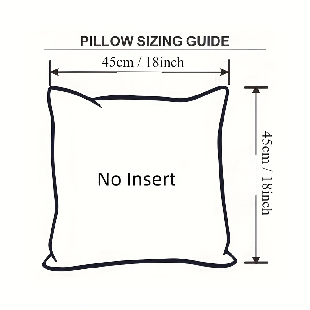 Boho Tassel Throw Pillow Cover for Couch, Bedroom & Car Decor