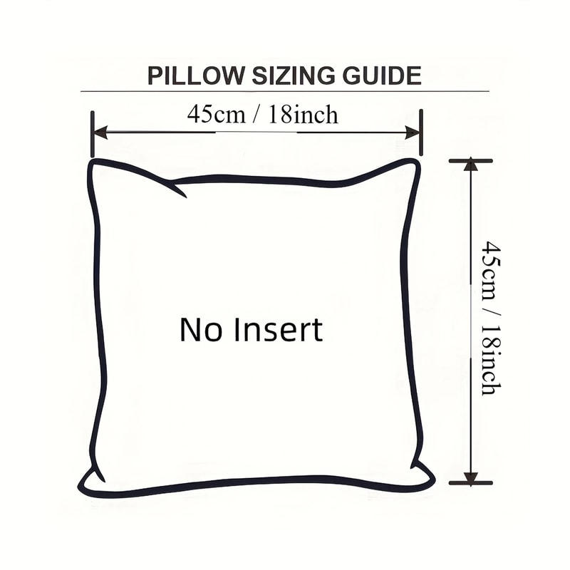 Boho Tassel Throw Pillow Cover for Couch, Bedroom & Car Decor