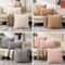 Snowflake Velvet Throw Pillow Cover For Sofa Living Room Decor 1