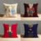 Cozy Bear Cushion Cover Decorative Throw Pillow Cover For Sofa Office Bedroom 0