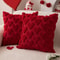 Cozy Knitted Christmas Cushion Cover With Santa Tree Design For Sofa And Holiday Home Decor 3