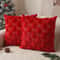 Cozy Knitted Christmas Cushion Cover With Santa Tree Design For Sofa And Holiday Home Decor 8