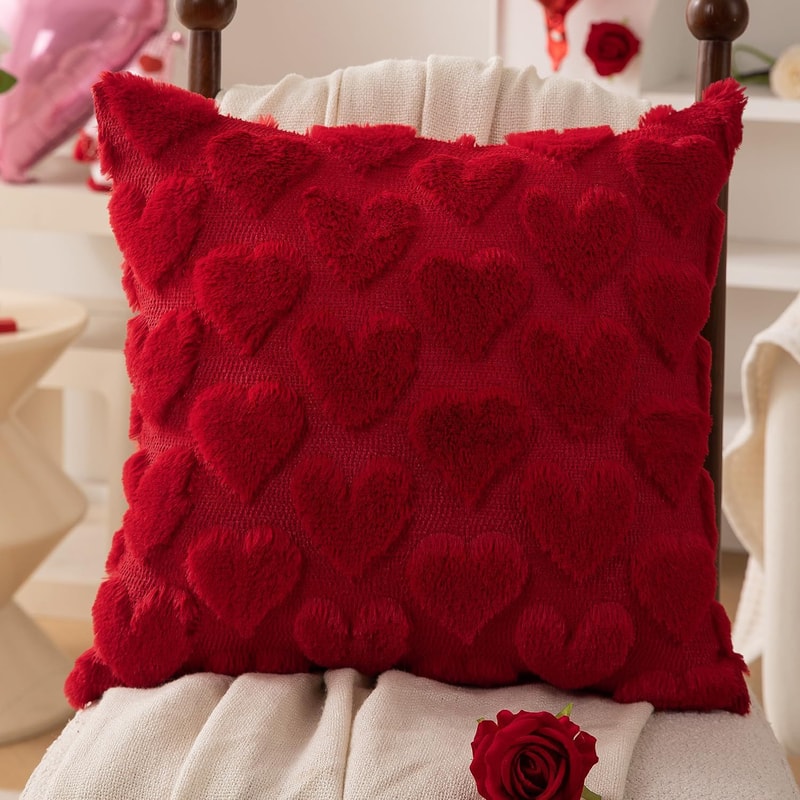 Cozy Knitted Christmas Cushion Cover With Santa Tree Design For Sofa And Holiday Home Decor 10