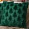 Cozy Knitted Christmas Cushion Cover With Santa Tree Design For Sofa And Holiday Home Decor 11