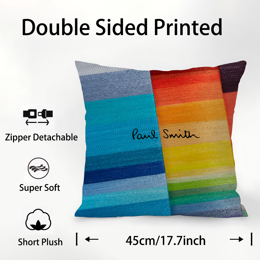 Luxury Plush DoubleSided Throw Pillow Cover For Sofa And Bedroom Decor 5