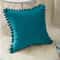 Luxury Velvet Throw Pillow Cover for Sofa & Bed Decor Cushion Case