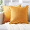 Luxury Velvet Throw Pillow Cover for Sofa & Bed Decor Cushion Case